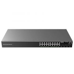 Grandstream Networks GWN7802 switch Gestionado L2+ Gigabit Ethernet (10/100/1000) Negro