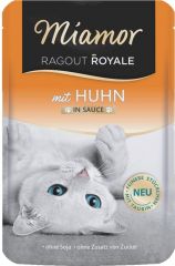Miamor ragout royale chicken in sauce - comida húmeda para gatos - 100g