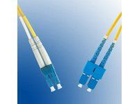 Microconnect LC/PC-SC/PC 3m 9/125 SM 3m LC SC Amarillo cable de fibra optica - Cable de fibra óptica (3 m, LC, SC, Amarillo)