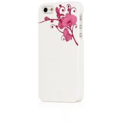 BlingMyThing ai5-od-wh-lrs Orchid - Carcasa para Apple iPhone 5 (con cristales Swarovski), color blanco