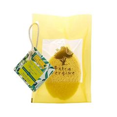 OUTLET Esponja para el cuerpo al aceite de oliva emoliente, excelente para pieles secas, deshidratadas o sensibles