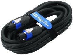 Monacor 125700 - Cable para altavoz jack TS