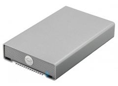 OWC - Caja de Almacenamiento Externo portátil - Mercury Elite Pro Mini, Caja de Almacenamiento Externo alimentada por Bus USB-C para Unidades SATA de 2,5 Pulgadas