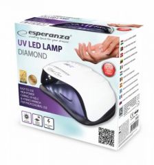 Esperanza EBN007 secador de uñas 80 W UV + LED