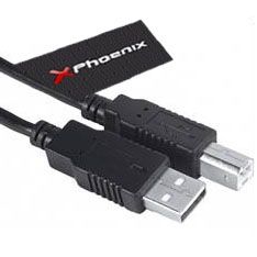 Phoenix Technologies 5m USB A/USB B cable USB USB 2.0 Negro