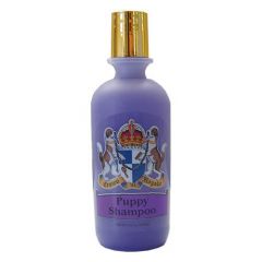 CHAMPÚ mascotas Puppy Crown Royale para baños de cachorro, proporciona luminosidad, envase 235 ml