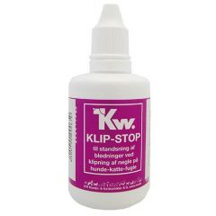 Cortahemorragias KW líquido para perros y gatos, contiene yodo desinfectante, imprescindible cuando se cortan uñas.