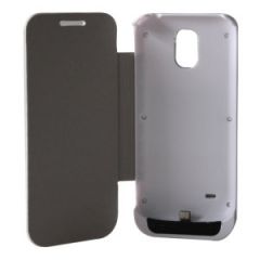Carcasa Bateria Samsung Galaxy S4 mini 2600 mAh,con tapa color blanco, detalles en negro