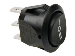 Interruptor basculante - negro - 1p spdt on-off-on