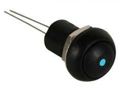 Mini interruptor - led azul - 1p spst off-on