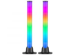Tracer SET OF LAMPS SMART DESK RGB TUYA APP Lámpara de mesa inteligente Bluetooth Negro