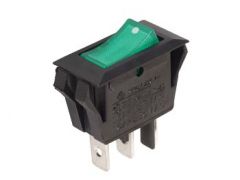 Velleman R902/G interruptor eléctrico Interruptor oscilante Negro, Verde