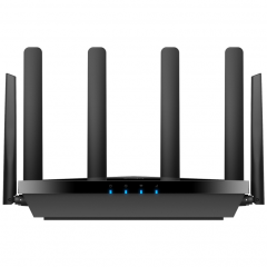 Cudy P5 router inalámbrico Gigabit Ethernet Doble banda (2,4 GHz / 5 GHz) 5G Negro