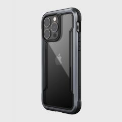 Raptic carcasa shield pro compatible con apple iphone 13 pro negra