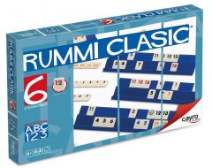 Cayro - Rummi Classic 6 Jugadores - Juego Tradicional - Desarrollo de Habilidades cognitivas y lógico matemáticas - Juego de Mesa (712)