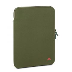 Anti-shock case for macbook 13'' vertical zip khaki - green