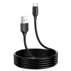 Joyroom usb - type-c data cable, 3a, 480mb/s, 2m, black (s-uc027a9)