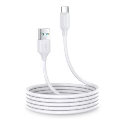 Joyroom usb - type-c data cable, 3a, 480mb/s, 2m, white (s-uc027a9)