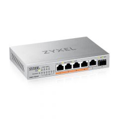 Zyxel XMG-105HP No administrado 2.5G Ethernet (100/1000/2500) Energía sobre Ethernet (PoE) Plata