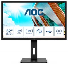 OUTLET AOC P2 Q32P2 pantalla para PC 80 cm (31.5") 2560 x 1440 Pixeles 2K Ultra HD LED Negro