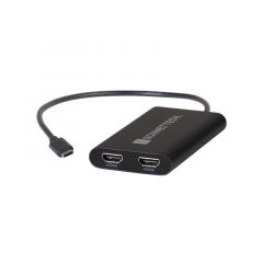 Sonnet USBC-DHDMI adaptador de cable de vídeo USB tipo A 2 x HDMI Negro
