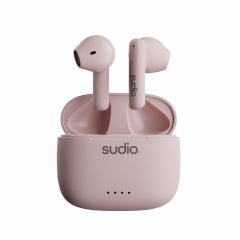 Sudio A1PNK auricular y casco Auriculares True Wireless Stereo (TWS) Dentro de oído Llamadas/Música USB Tipo C Bluetooth Rosa