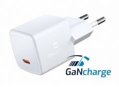 Mini gan travel charger usb-c 33w power delivery