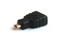 Savio CL-17 cambiador de género para cable Micro-HDMI HDMI Negro