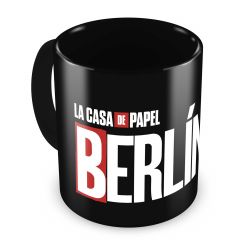 Taza la casa de papel berlin logo