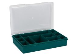 Tayg 061103 pieza pequeña y caja de herramientas Plástico Verde, Transparente
