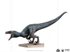Figura art scale jurassic world el reino caido velociraptor blue