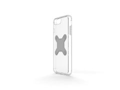 Exelium - carcasa de carga inalámbrica magnetizada - iphone® 8+ - transparente