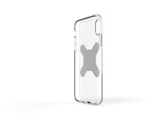Exelium - carcasa de carga inalámbrica magnetizada - iphone® x - transparente
