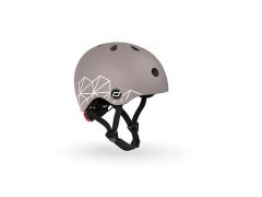 Scoot & Ride 96563 gorra y accesorio deportivo para la cabeza Marrón, Blanco