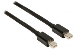 Valueline 2m Mini DisplayPort m/m Negro