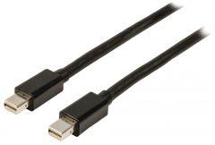 Nedis VLCP37500B30 cable DisplayPort 3 m Mini DisplayPort Negro