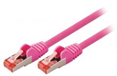 Valueline VLCP85221P75 cable de red Rosa 7,5 m Cat6 S/FTP (S-STP)