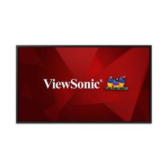 Viewsonic CDE5520 pantalla de señalización Pantalla plana para señalización digital 139,7 cm (55") IPS 400 cd / m² 4K Ultra HD Negro Procesador incorporado Android 8.0