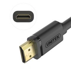 UNITEK Y-C138M cable HDMI 2 m HDMI tipo A (Estándar) HDMI Type C (Mini) Negro