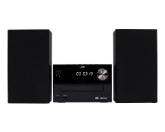JVC UX-C25DAB sistema de audio para el hogar Microcadena de música para uso doméstico 14 W Negro