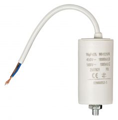 Fixapart W9-11216N condensador Blanco Fixed capacitor Cilíndrico