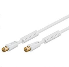Microconnect COAX010WHQ cable coaxial 10 m Blanco