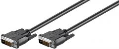 Microconnect MONCC1 cable DVI 1 m DVI-D Negro