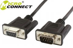 Microconnect SCSEHN3B cable de serie Negro 3 m