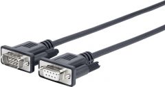 Vivolink PRORS3 cable de serie Negro 3 m D-sub 9 pin