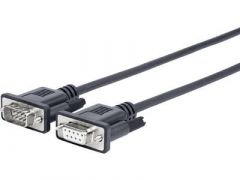 Vivolink PRORS5 cable de serie Negro 5 m RS-232