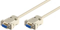 Microconnect SCSENN2N cable de serie Blanco 1,8 m DB9