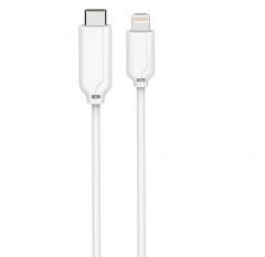 Microconnect USB3.1CL2 cable de conector Lightning 2 m Blanco