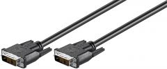 Microconnect MONCCS1 cable DVI 1 m DVI-D Negro