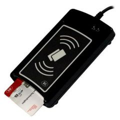 ACS ACR1281U-C1 DualBoost II lector de tarjeta inteligente USB USB 1.1 Negro